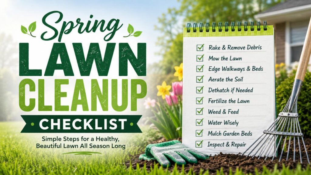 Spring Lawn Cleanup Checklist