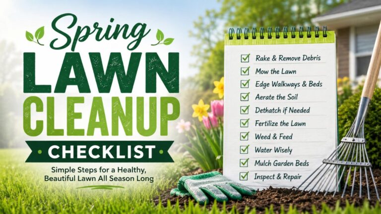 Spring Lawn Cleanup Checklist