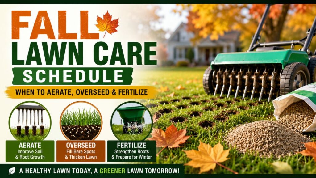 Fall Lawn Care Schedule