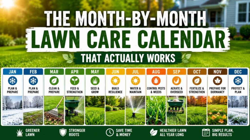 The Month-by-Month Lawn Care Calendar