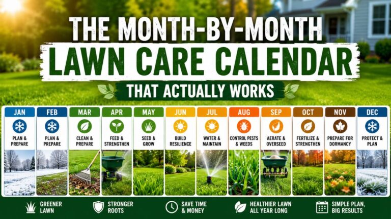 The Month-by-Month Lawn Care Calendar