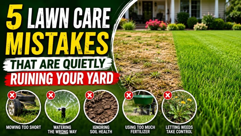 Lawn Care Mistakes
