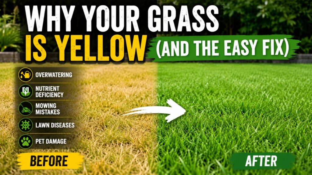 Why Your Grass Is Yellow