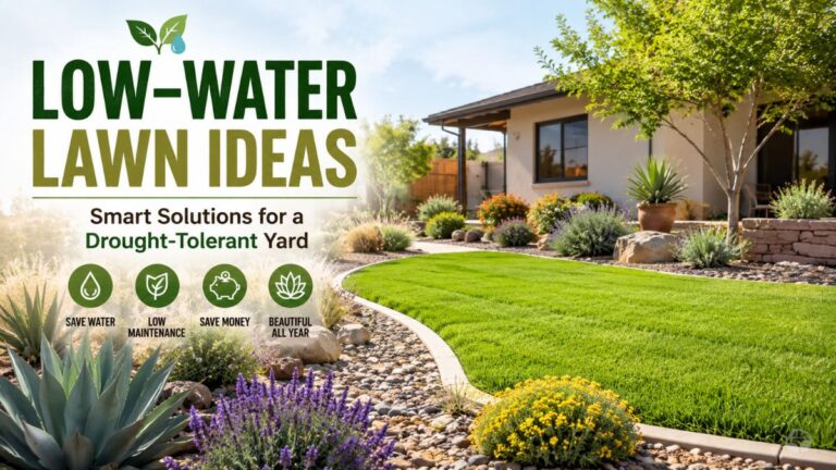 Low-Water Lawn Ideas