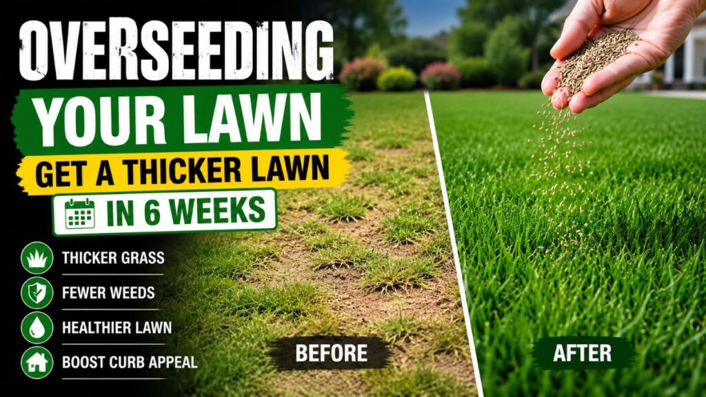 Overseeding your lawn