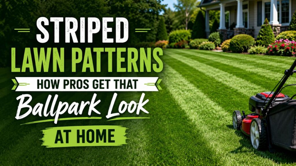 striped lawn patterns