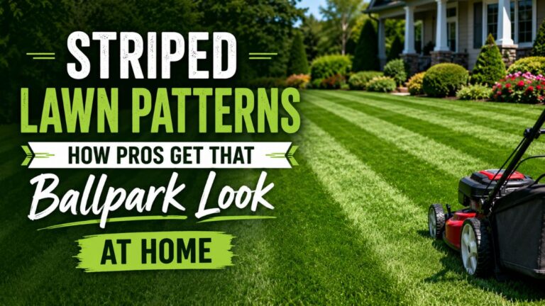 striped lawn patterns