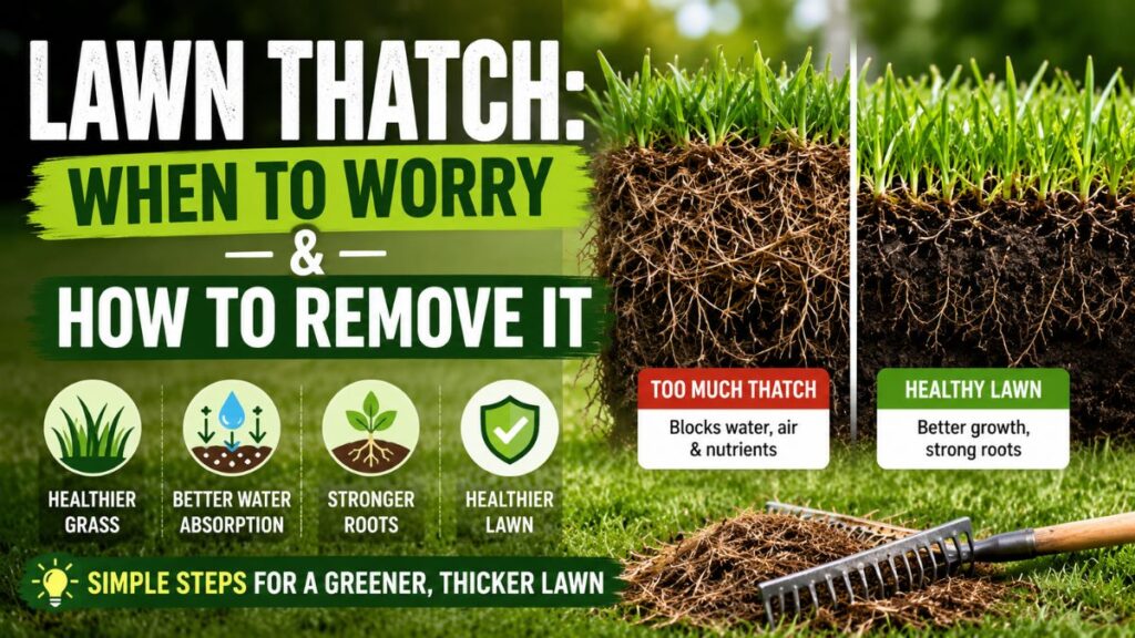 lawn thatch