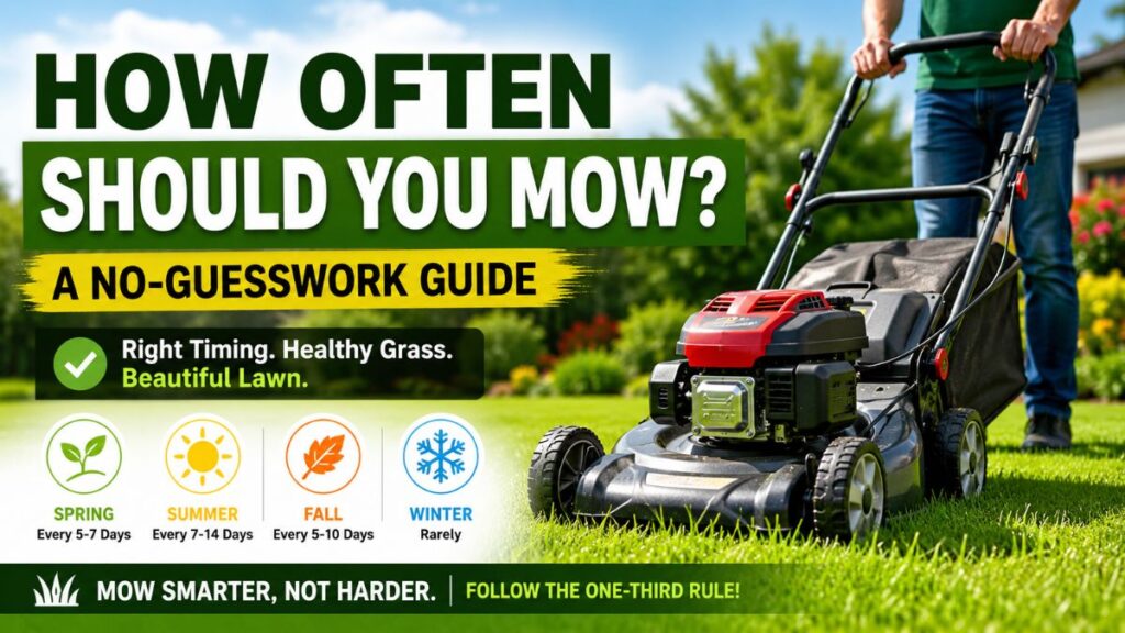 how often should you mow