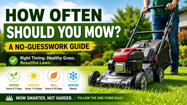 how often should you mow