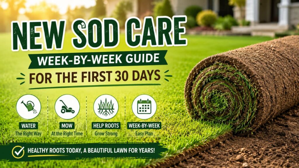 new sod care