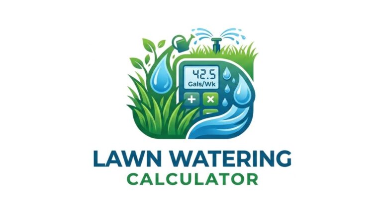Lawn Watering Calculator